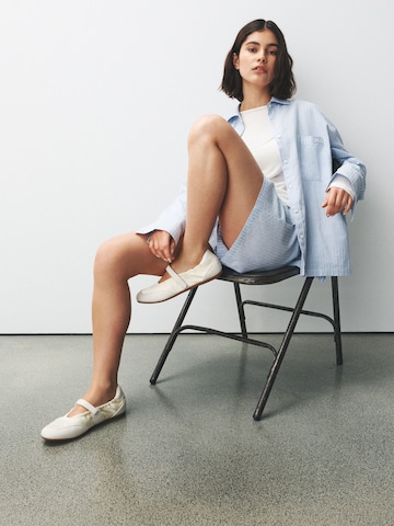 Ballerines à lanières 'Forever Comfort®' Next en blanc