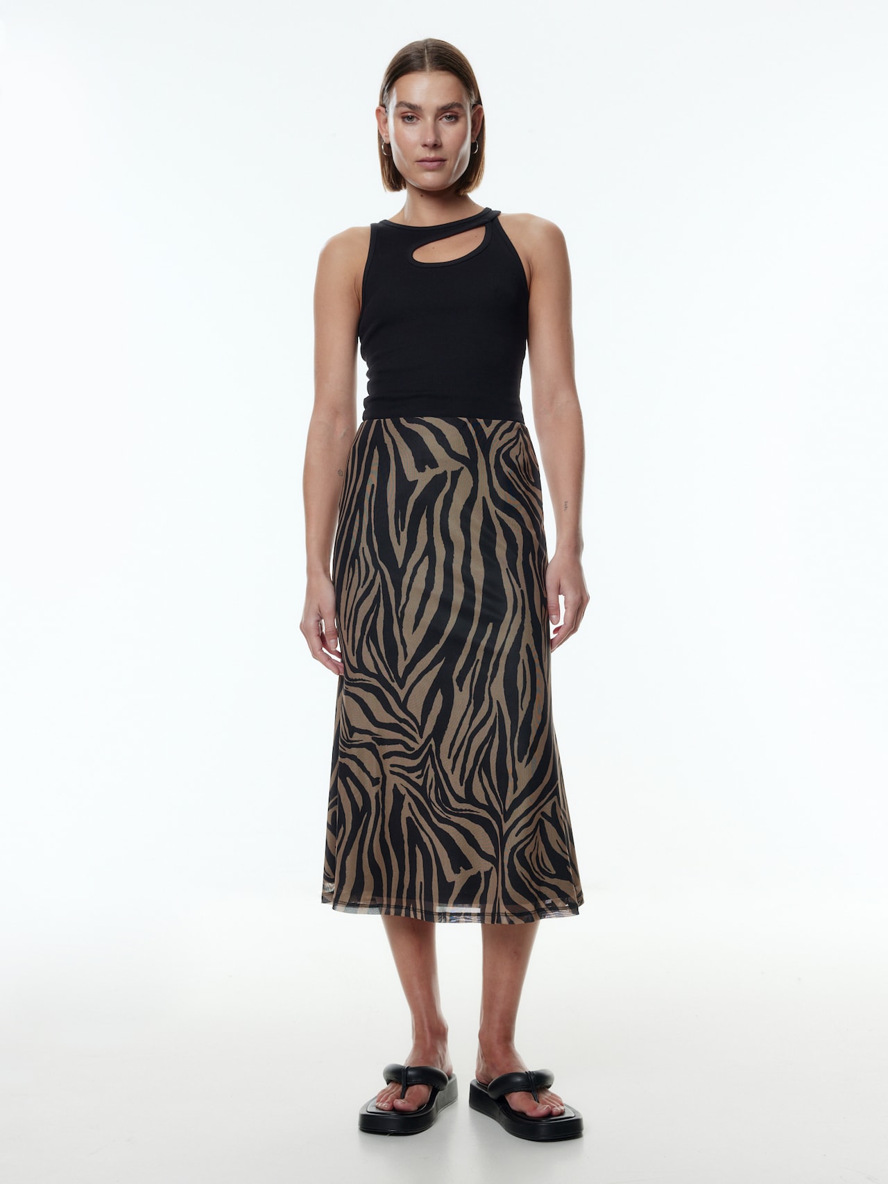 EDITED Nederdel 'Alva' brun