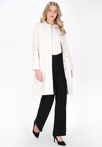 DreiMaster Klassik Between-Seasons Coat 'Classic' in White