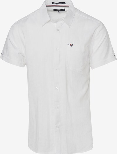 KOROSHI Overhemd in de kleur Beige / Navy / Karmijnrood / Wit, Productweergave