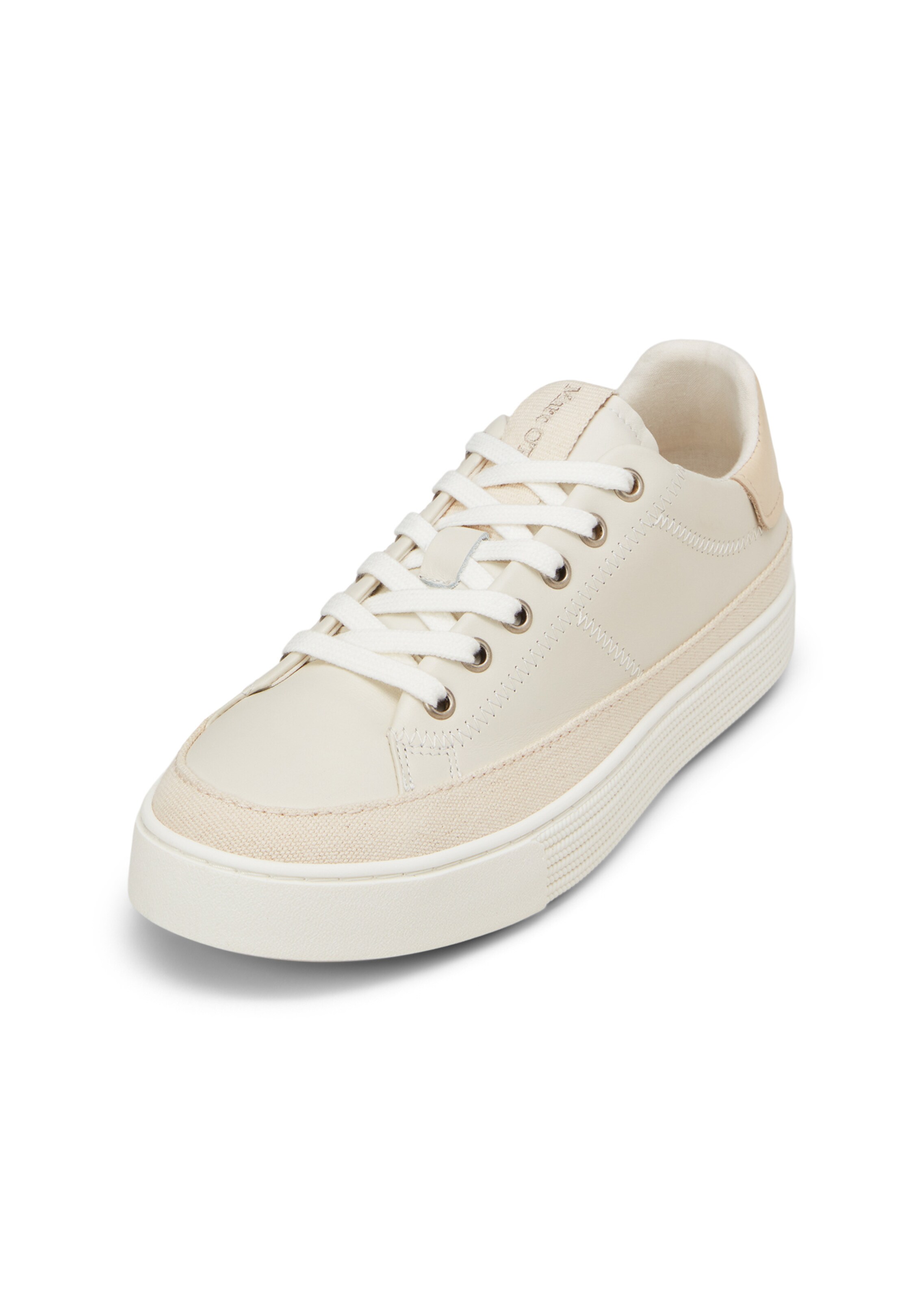 Sneaker bassa di Marc O'Polo in bianco: frontale