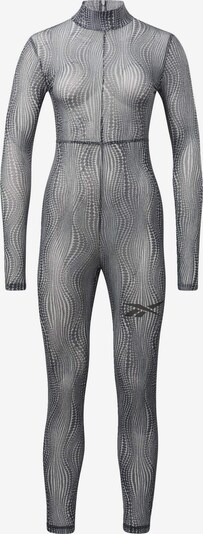 Reebok Jumpsuit 'Cardi B' in grau / weiß, Produktansicht