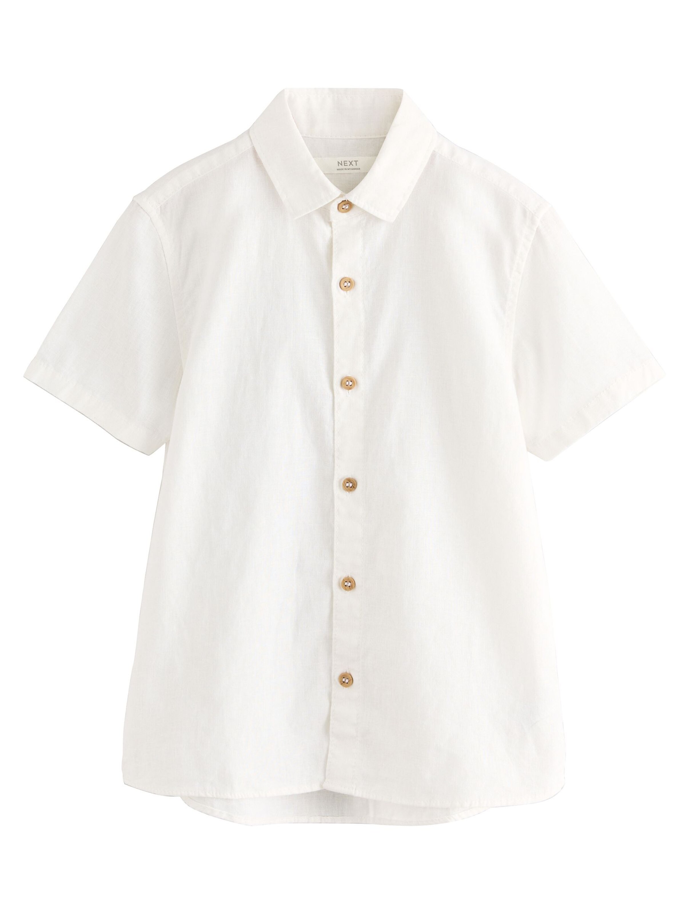 Next Regular fit Button up shirt in Blue