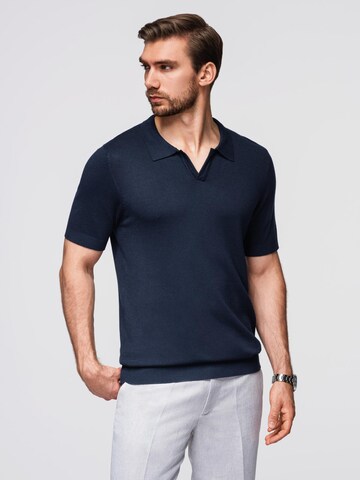Ombre Shirt in Blauw