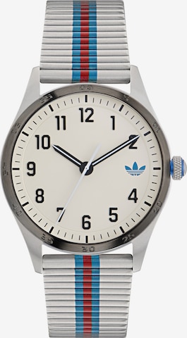 ADIDAS ORIGINALS Analog Watch 'Code Four' in Silver: front