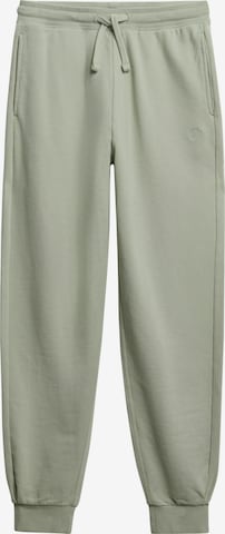 Effilé Pantalon 'Studios' Superdry & Co en vert : devant