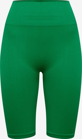 Pantaloni sport 'SAHANA' de la The Jogg Concept pe verde: față