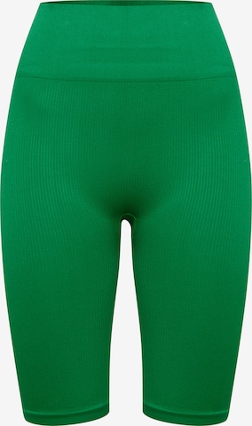 The Jogg Concept Skinny Leggings 'SAHANA' in Groen: voorkant