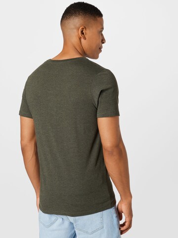 JACK & JONES - Camisa 'Jeans' em verde