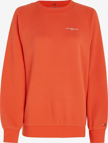 TOMMY HILFIGER Sweatshirt in Orange: predná strana