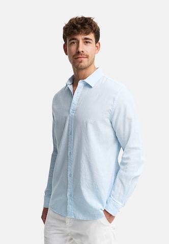 INDICODE JEANS Regular fit Business shirt 'Ceppo' in Blue