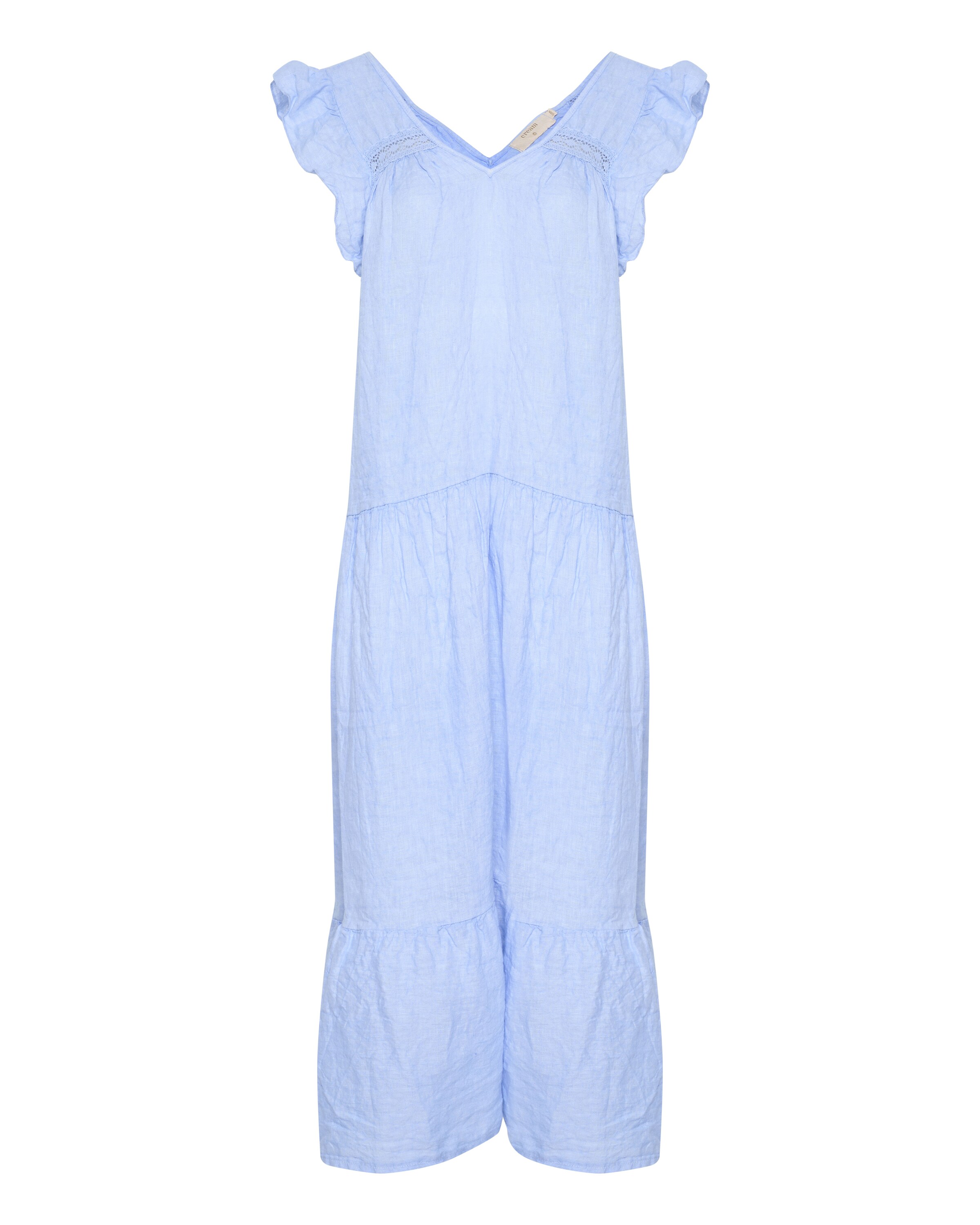 Cream Summer dress 'Nina' in Blue: front