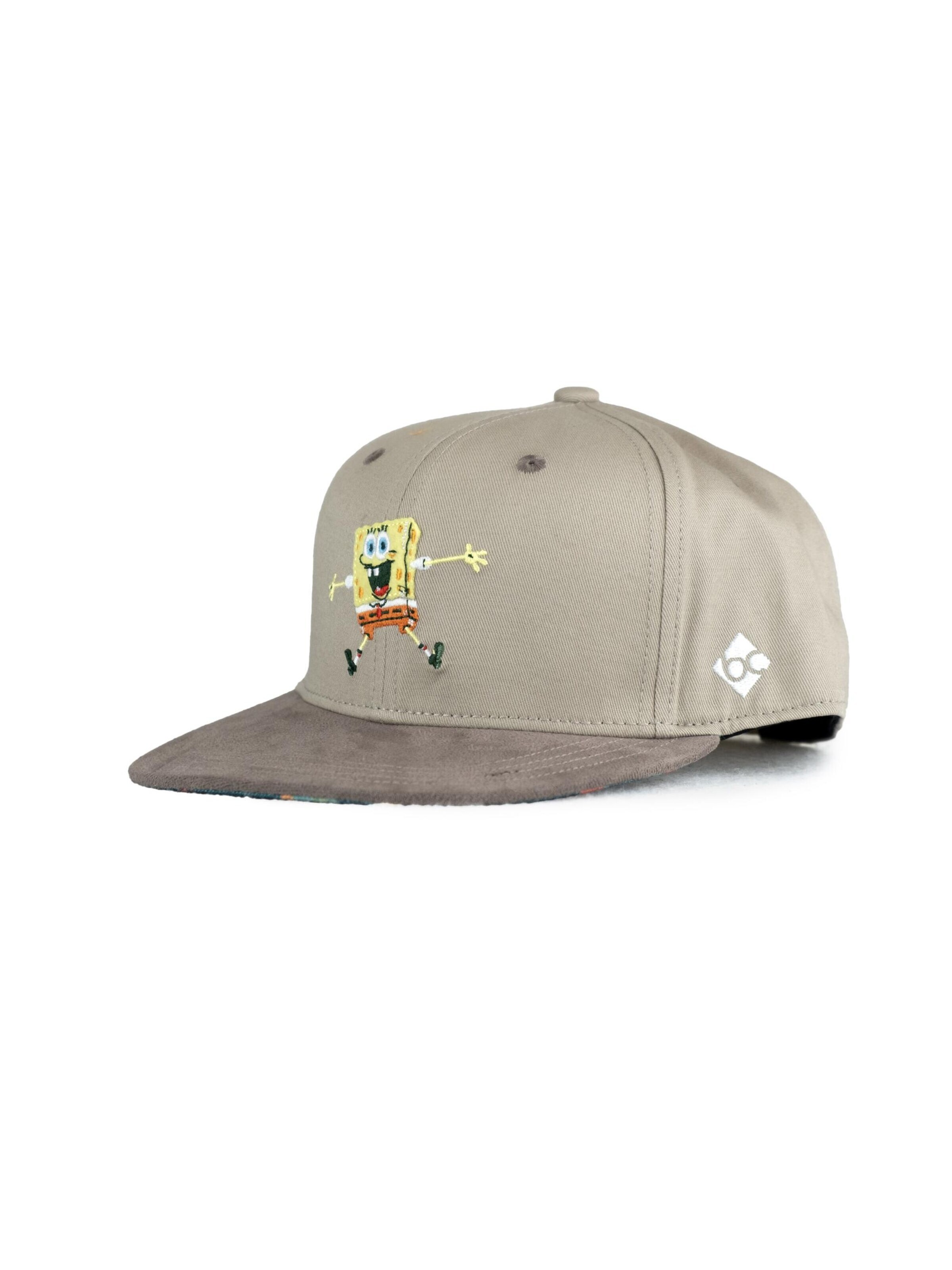 Bavarian Caps Cap 'Cap "Spongebob: Aloha " - sand (Snapback)' in Beige: front