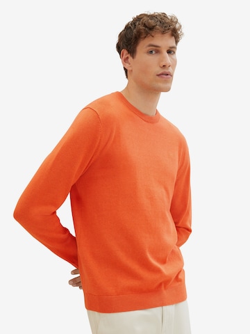 Pullover di TOM TAILOR in arancione