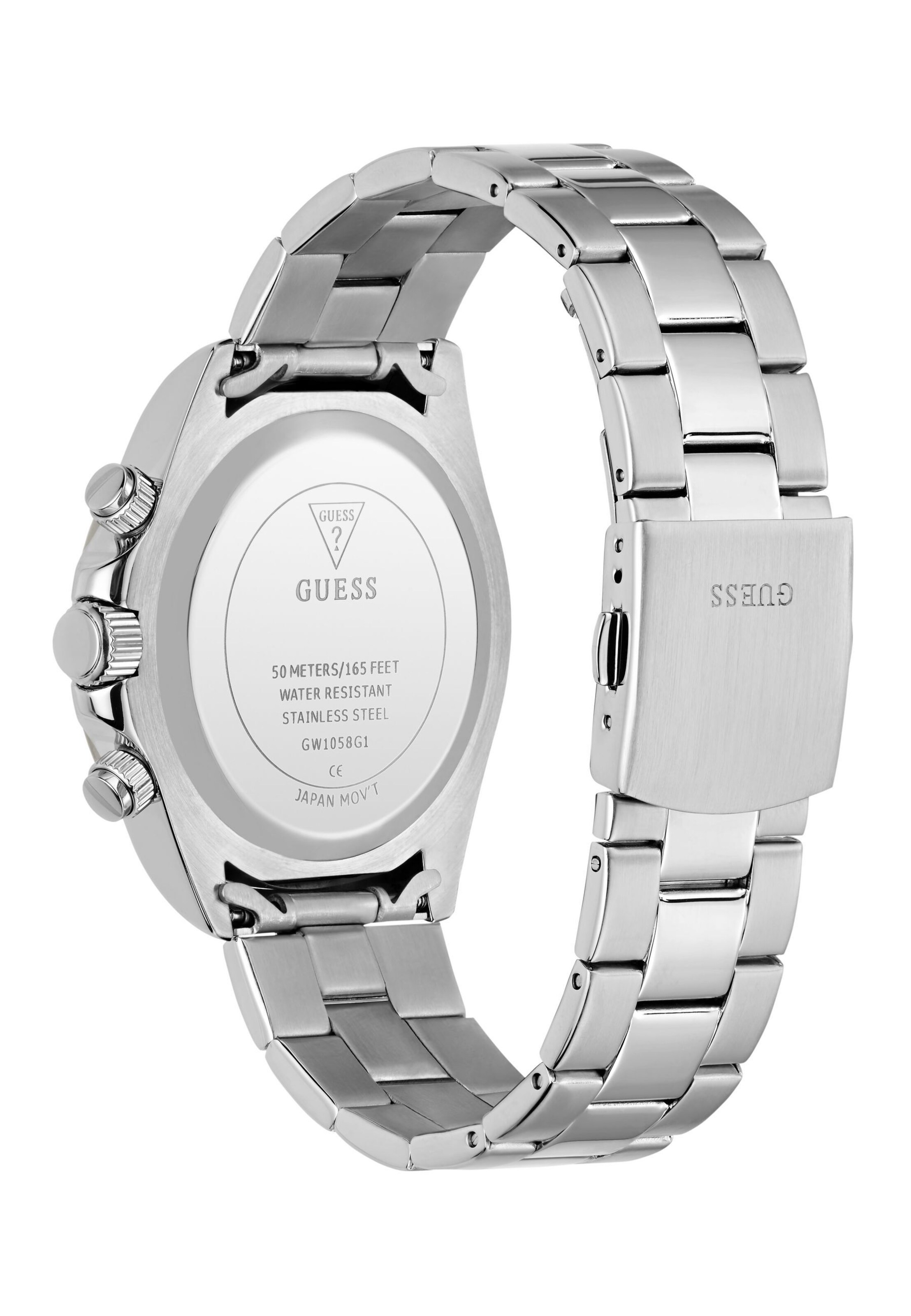 GUESS Analog watch 'ARTHUR' in Silver