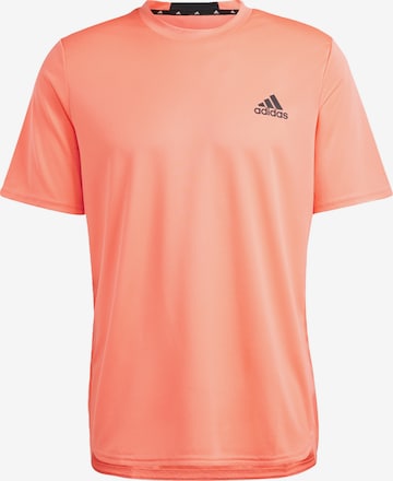 T-Shirt fonctionnel 'Designed For Movement' ADIDAS SPORTSWEAR en orange : devant