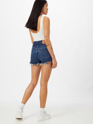 LEVI'S ® Regularen Kavbojke '501 Original Short' | modra barva