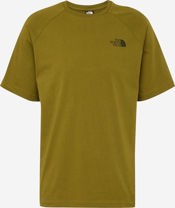 T-Shirt THE NORTH FACE en vert : devant