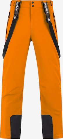 PROTEST Workout Pants 'PRTChester' in Yellow: front