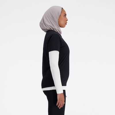 new balance Shirt in schwarz, Produktansicht