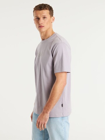 T-Shirt 'Mayor' CHASIN' en violet