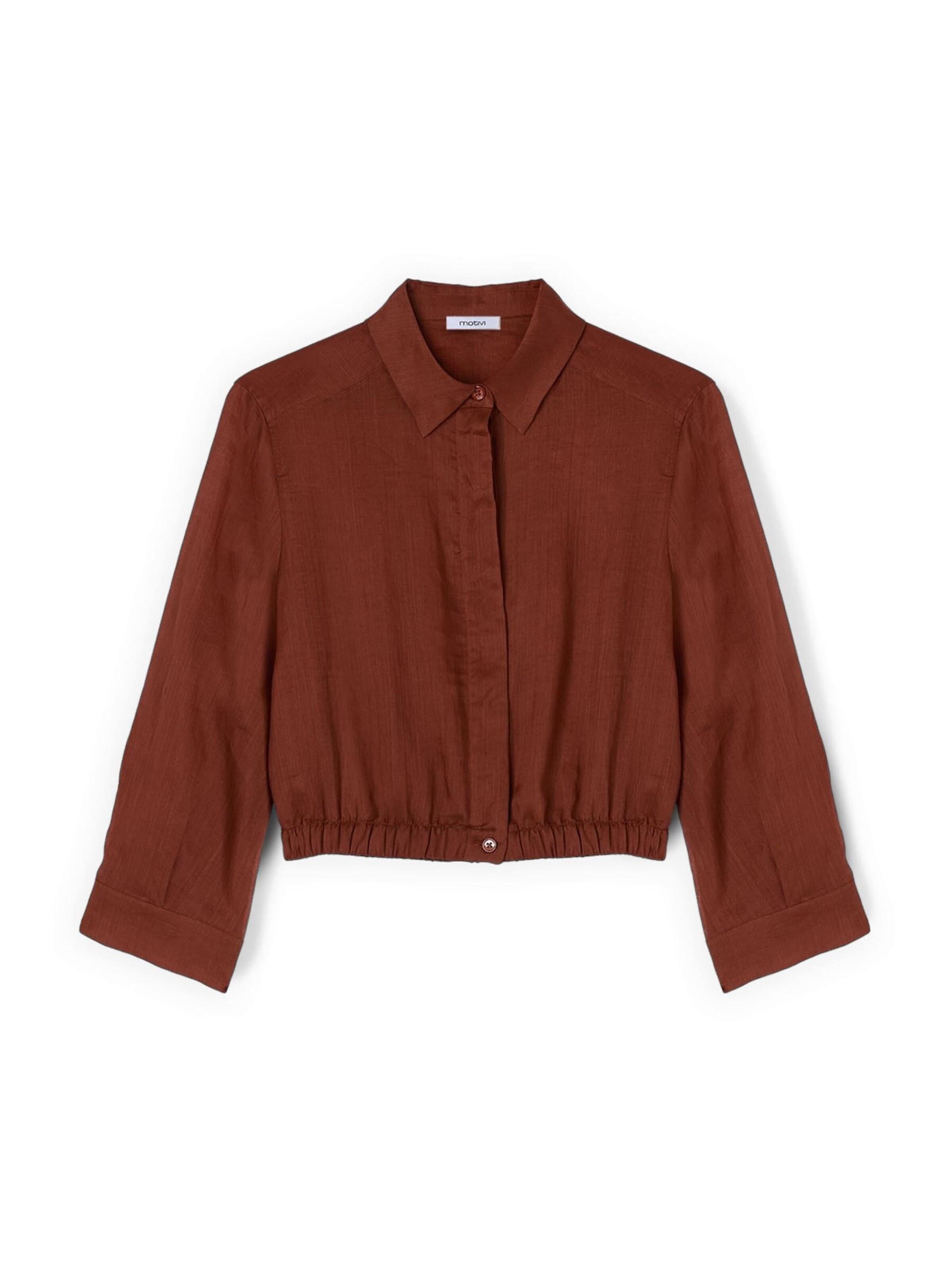 MOTIVI - Blusa en naranja: frente