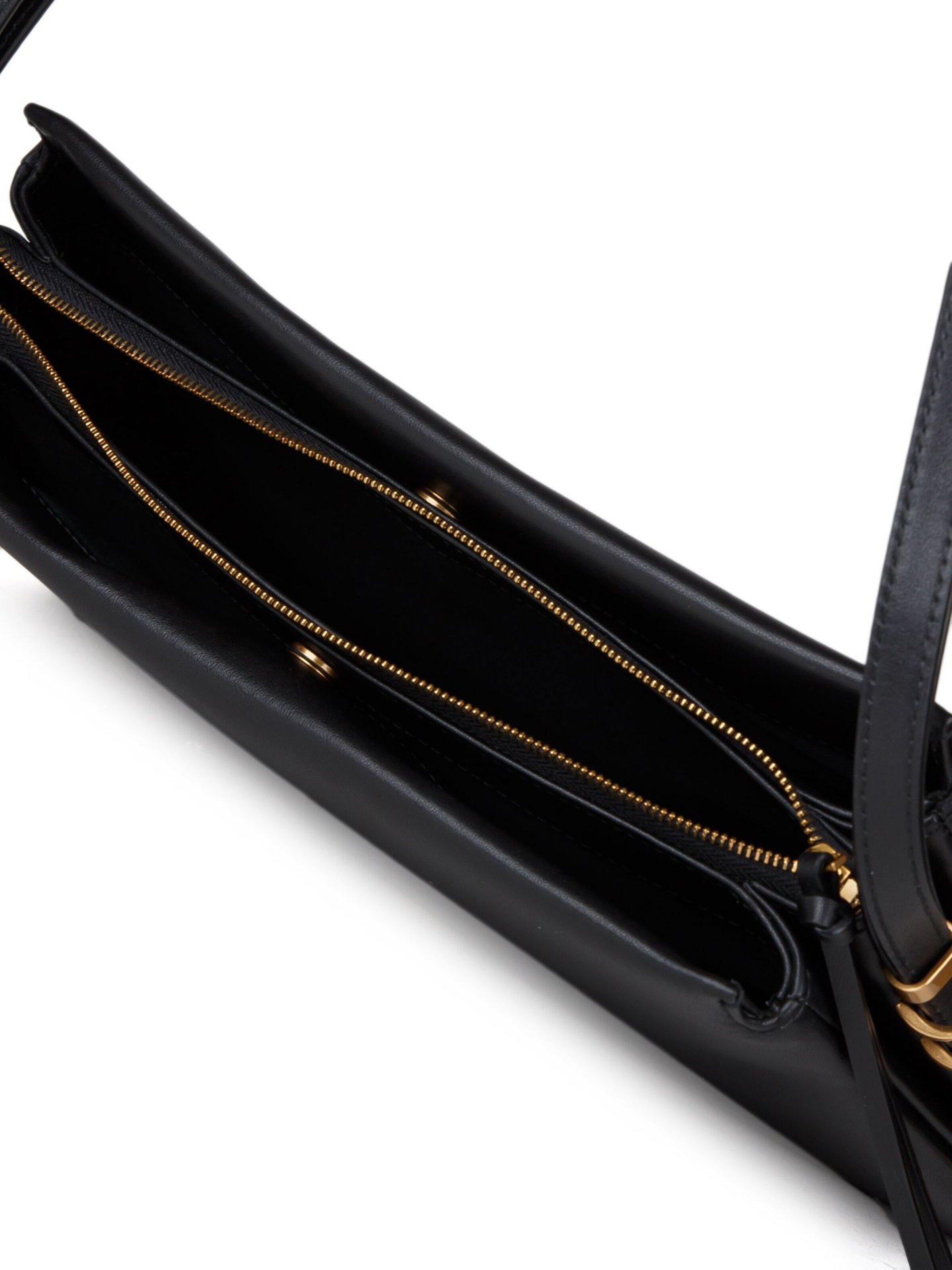 PINKO - Bolso de hombro 'Triplet Vitello Morbido' en negro