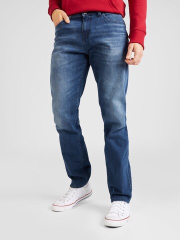 Tommy Jeans Regular Jeans 'RYAN STRAIGHT' in Blauw: voorkant