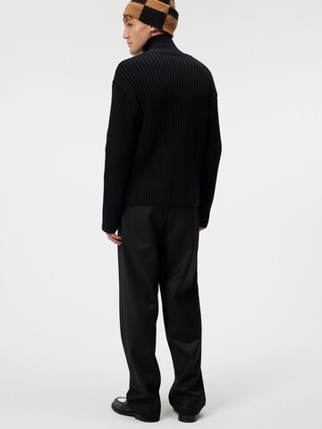 J.Lindeberg Knit Cardigan 'Kellan' in Black