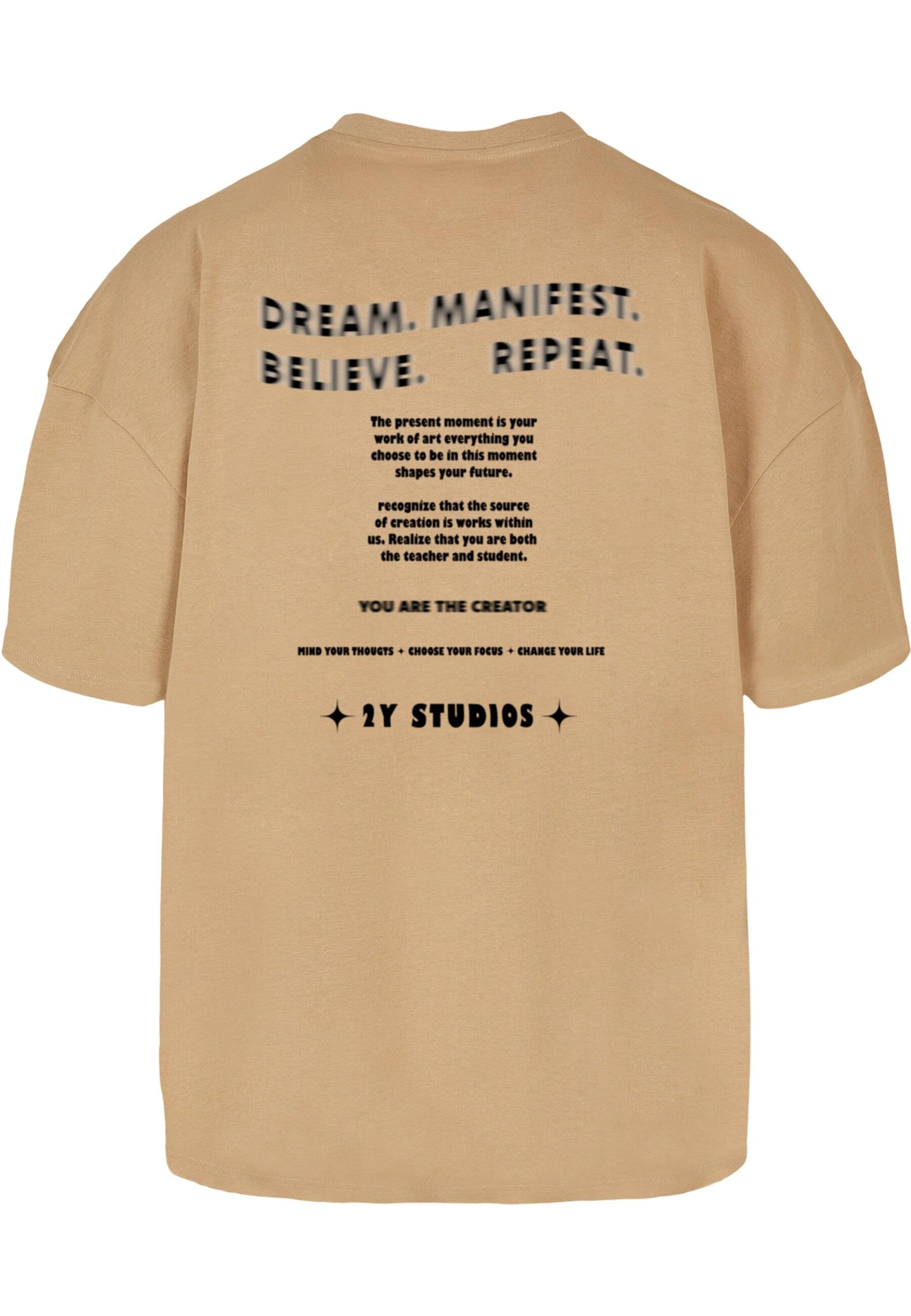 Maglietta 'Creator' di 2Y Studios in beige
