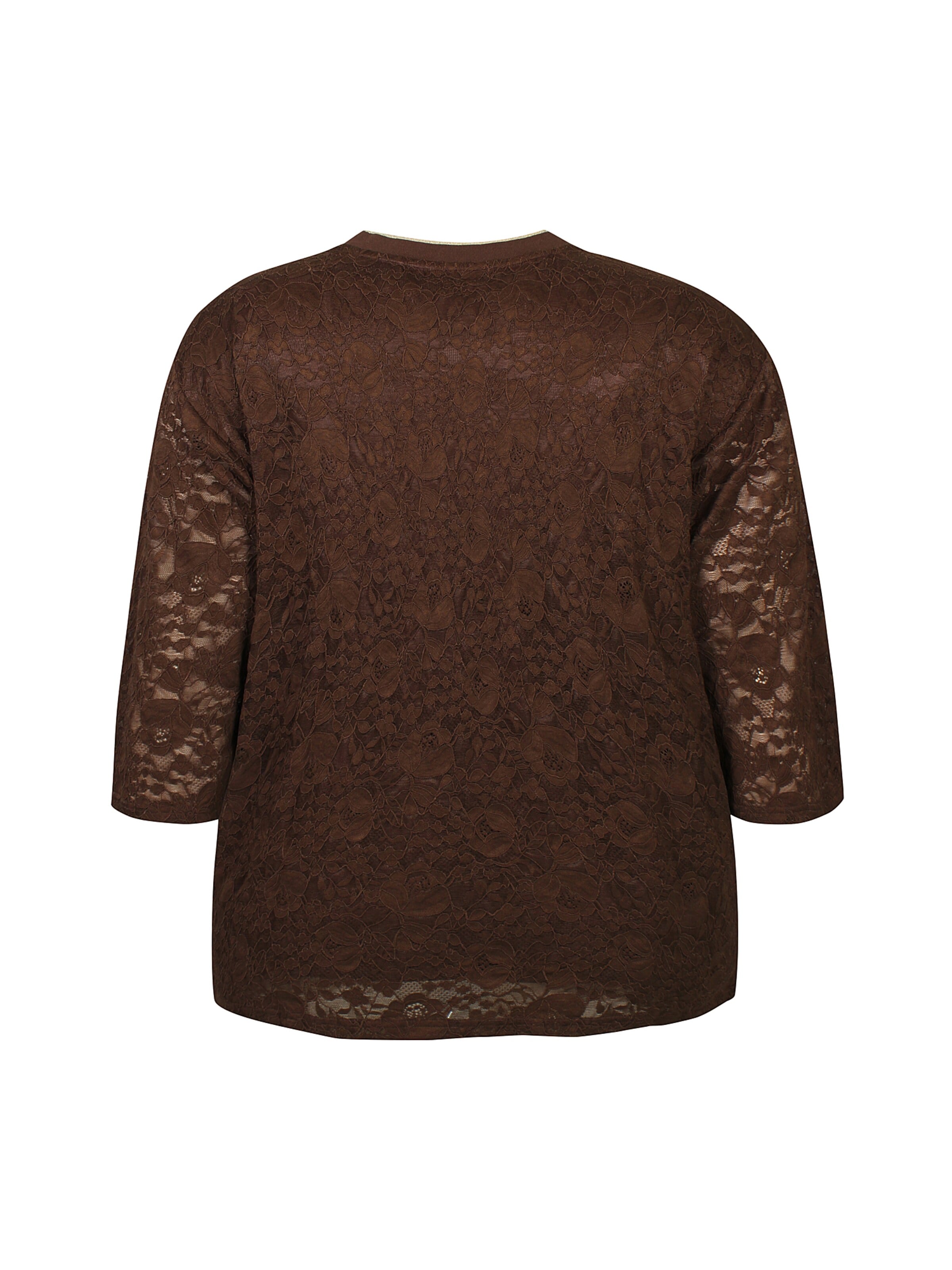 Zhenzi Shirt 'Maeve 1581'‌‌‌ in Braun