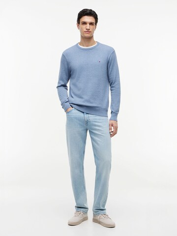 TOMMY HILFIGER Pullover 'Essential' in Blau