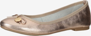 SCAPA Ballet Flats in Gold: front