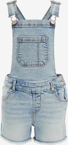 WE Fashion Regular Overalls in Blue: front