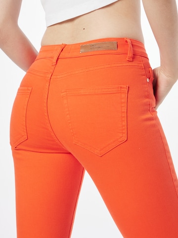 ONLY Skinny Jeans 'Blush' in Rood