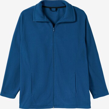 SHEEGO Fleece Jacket in Blue: front