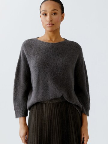 OUI Pullover in Grau: Vorderseite