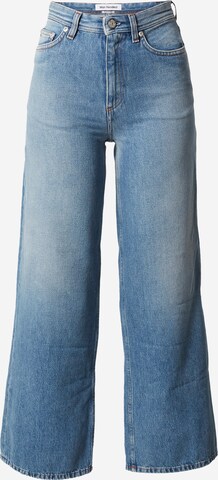 Won Hundred Wide leg Jeans in Blauw: voorkant