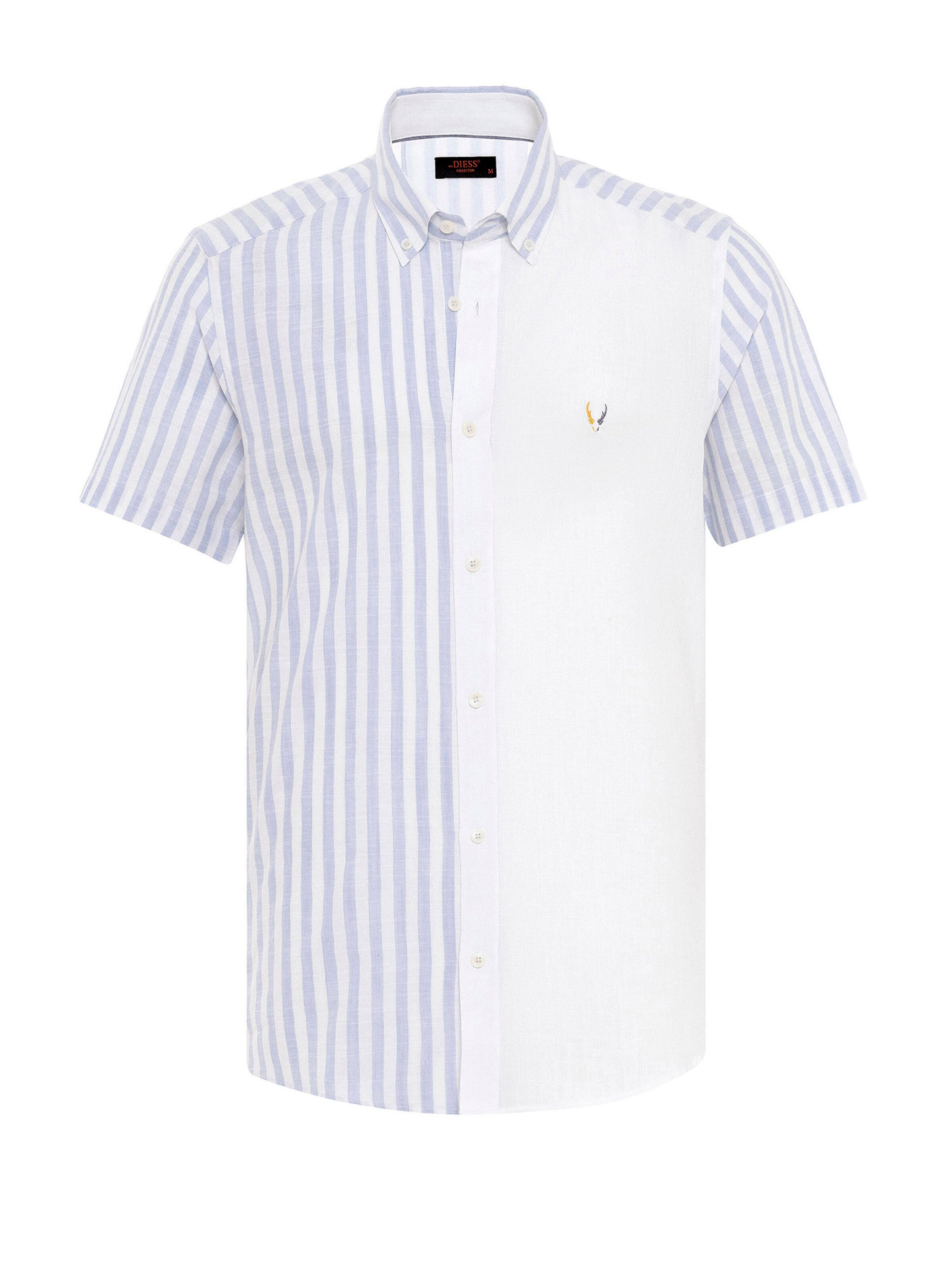 Regular fit Camicia di By Diess Collection in bianco: frontale