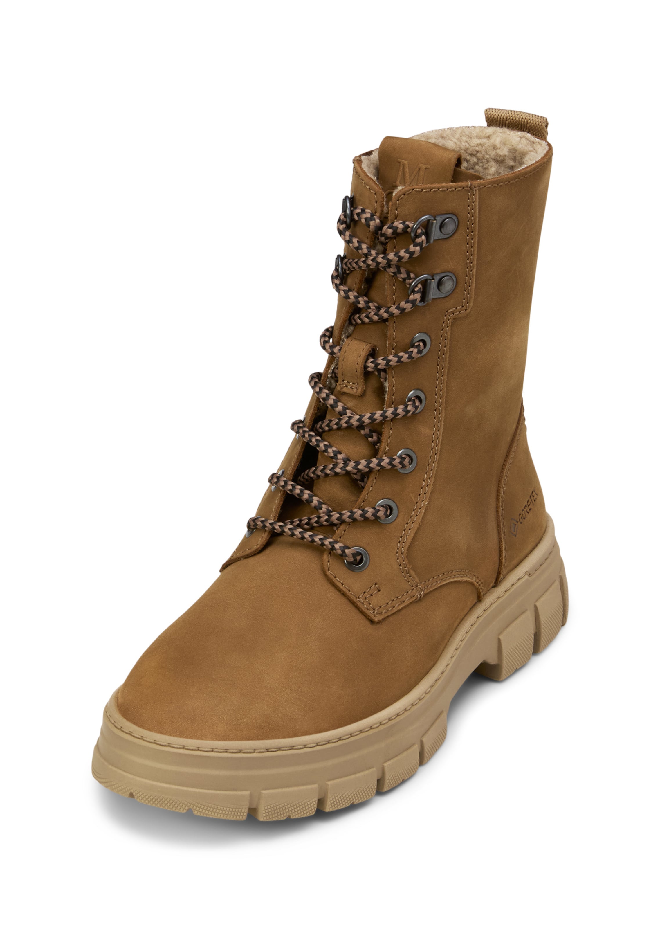 Marc O'Polo Schnürstiefelette 'Josy' in dunkelbraun, Produktansicht