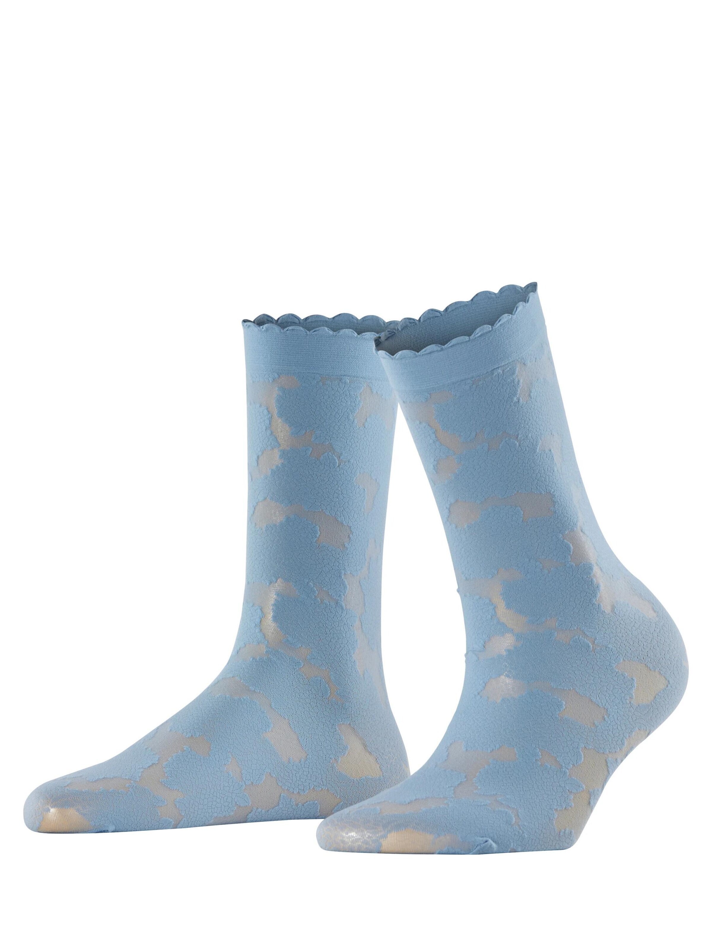 FALKE Socken 'Hydrangea'‌‌‌‌‌‌‌‌‌ in Blau: Vorderseite