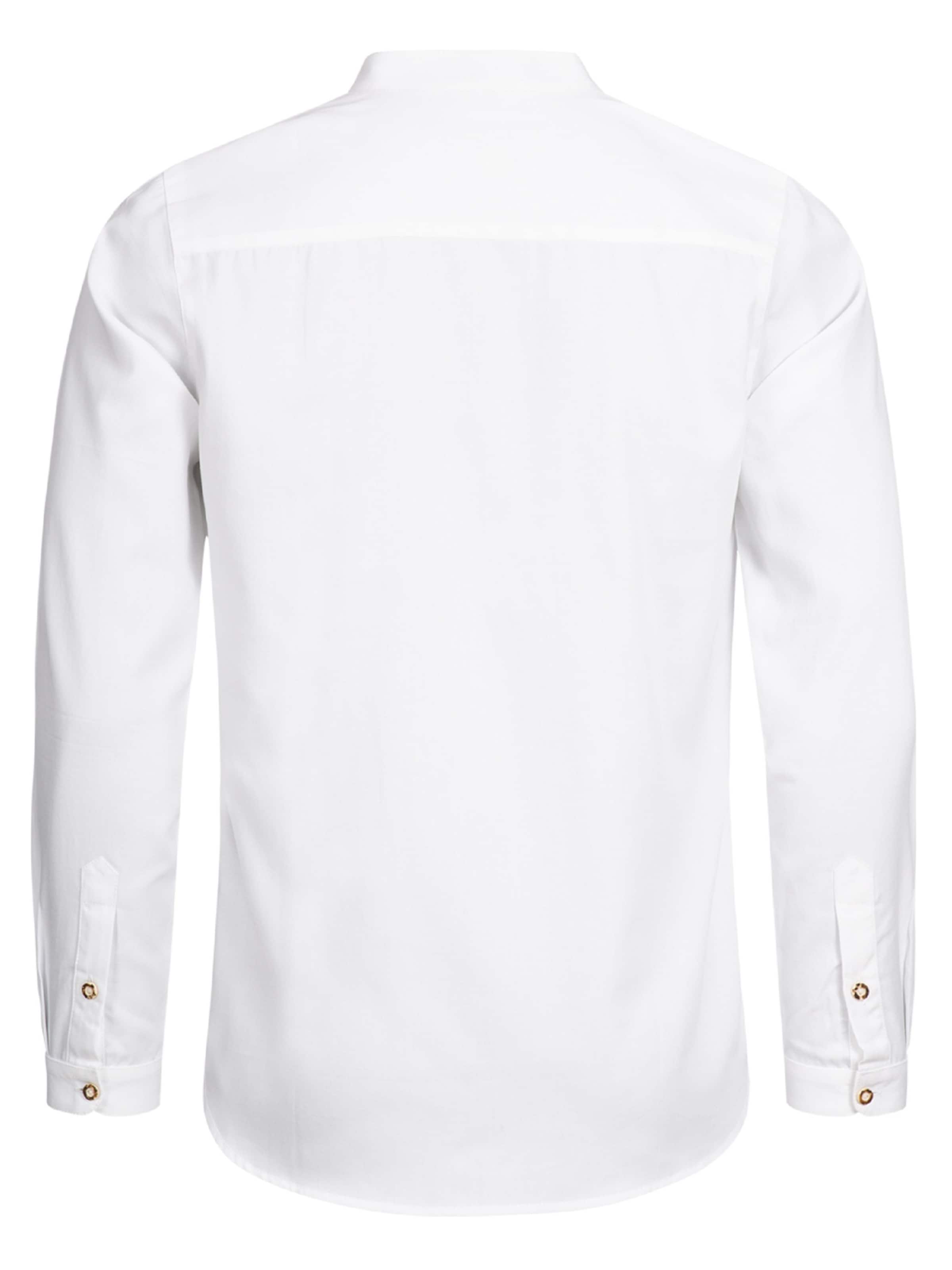 STOCKERPOINT Regular fit Overhemd 'Fredi' in Wit