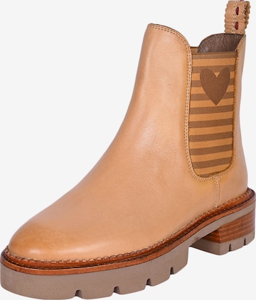 Chelsea Boots 'Nicky' Crickit en marron : devant