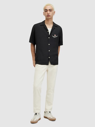 AllSaints Regular fit Button Up Shirt 'CHANCEUX' in Black
