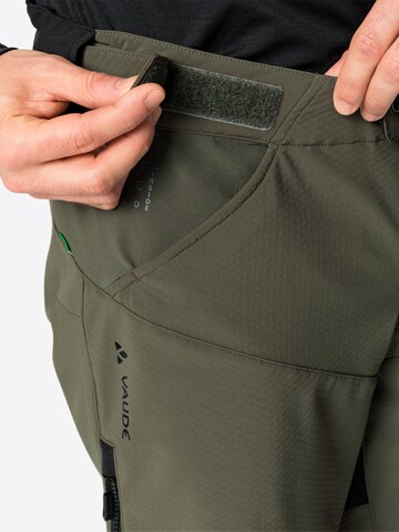 VAUDE Regular Athletic Pants 'Qimsa II' in Green