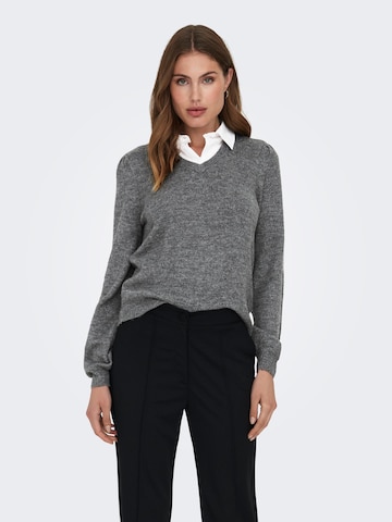 JDY Pullover 'DREA' in Grau