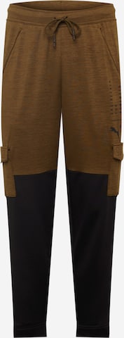 PUMASportske hlače - zelena boja: prednji dio
