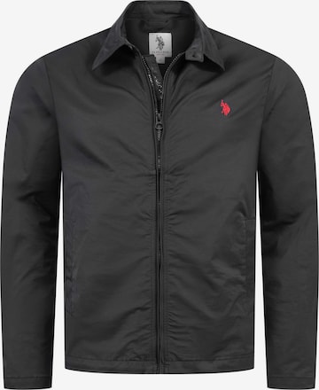 U.S. POLO ASSN. Tussenjas in Zwart: voorkant