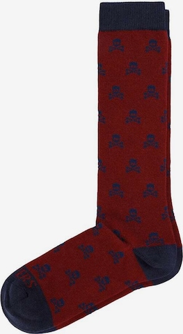 Scalpers Sukat 'Skull' värissä punainen: etupuoli