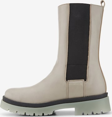 TOM TAILOR Boots in Beige: front